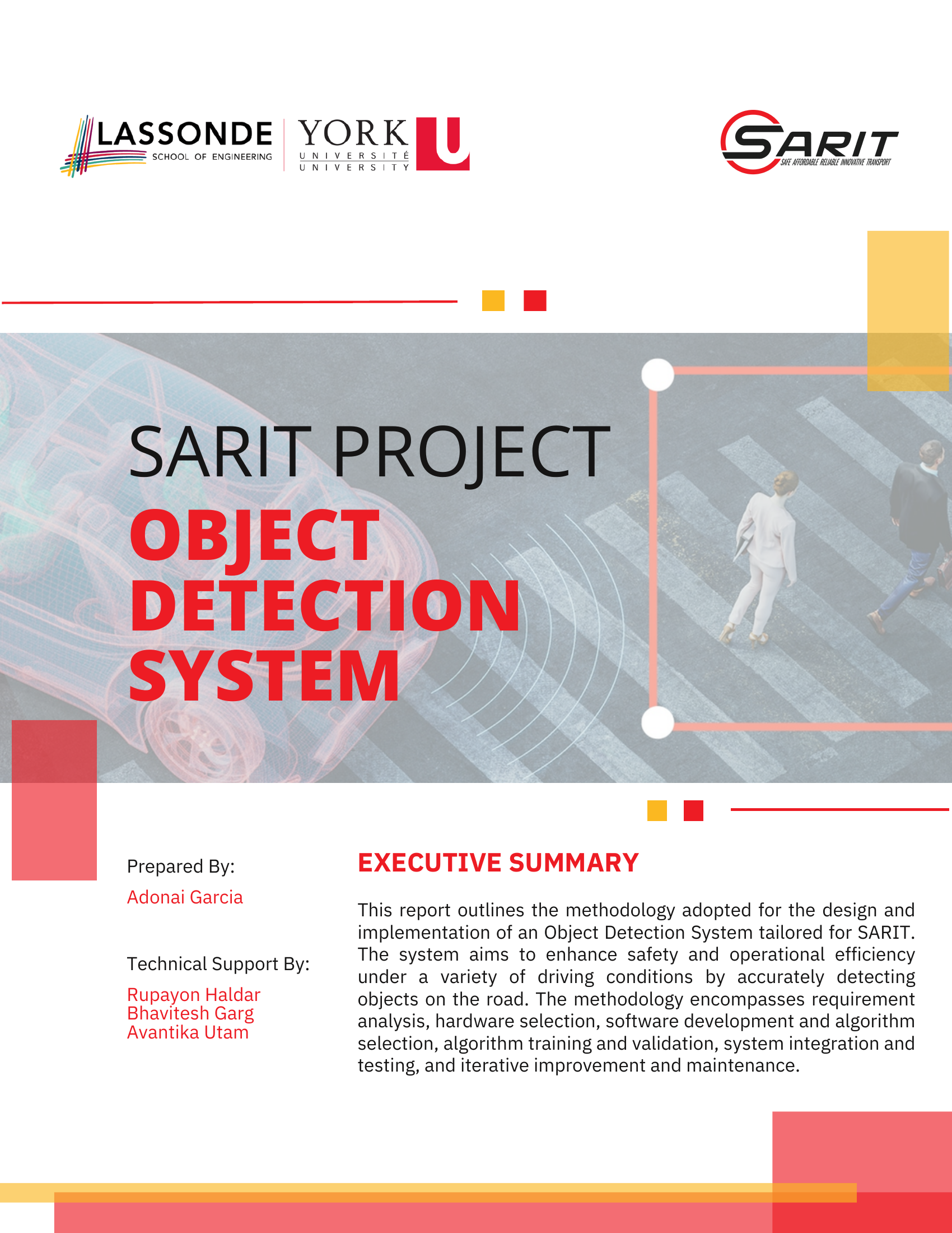 SARIT Object Detection Report